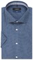Seidensticker Tailored Short Sleeve Shirt Blue