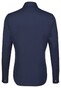 Seidensticker Tailored Spread Kent Overhemd Donker Blauw