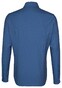 Seidensticker Tailored Spread Kent Overhemd Hard Blauw