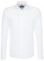 Seidensticker Tailored Spread Kent Overhemd Wit