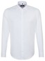 Seidensticker Twill Uni Business Shirt White