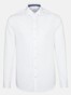 Seidensticker Twill Uni Light Spread Kent Overhemd Wit