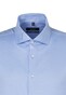 Seidensticker Twill Uni Light Spread Kent Shirt Aqua Blue