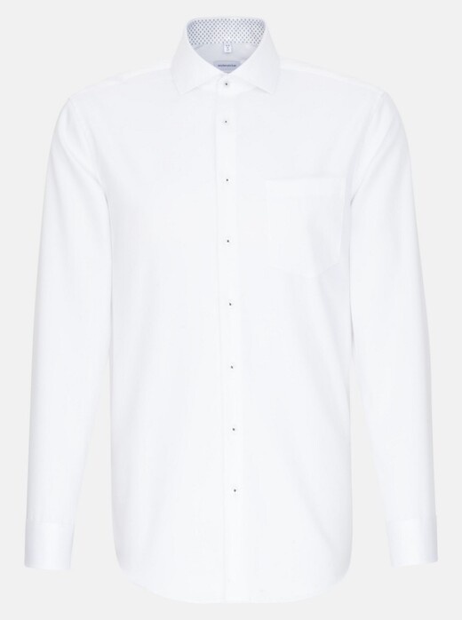 Seidensticker Twill Uni Non Iron Shirt White