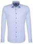 Seidensticker Uni Business Kent Shirt Deep Intense Blue