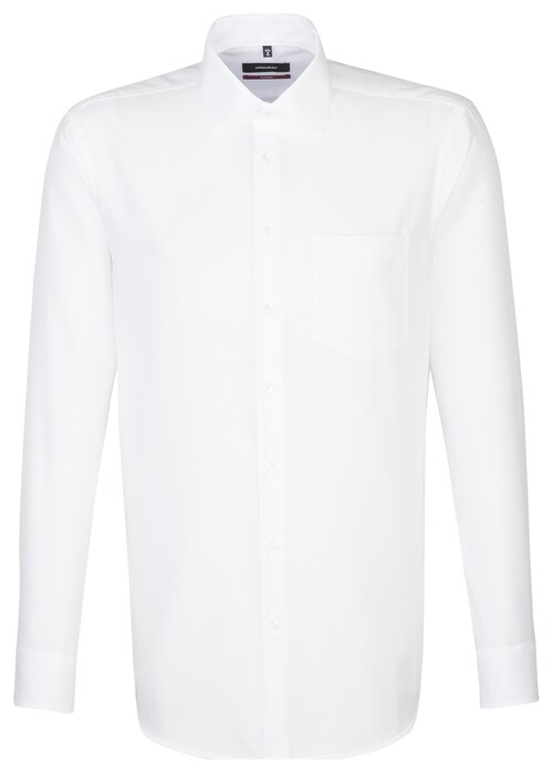 Seidensticker Uni Business Kent Shirt White
