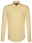 Seidensticker Uni Button Down Overhemd Geel
