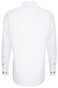 Seidensticker Uni Contrast Business Kent Shirt White