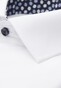 Seidensticker Uni Contrast Button Shirt White