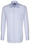 Seidensticker Uni Cotton Kent Shirt Sky Blue Melange