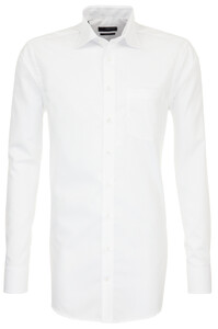 Seidensticker Uni Extra Mouwlengte Overhemd Wit