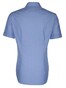 Seidensticker Uni Kent Short Sleeve Shirt Mid Blue