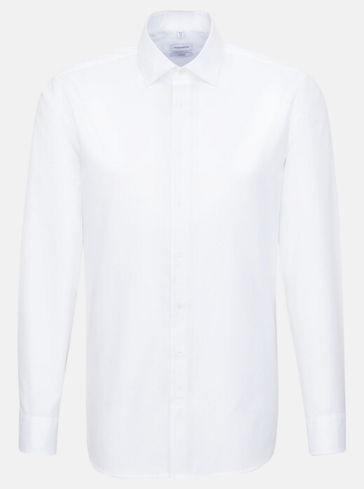Seidensticker Uni Light Business Kent Overhemd Wit
