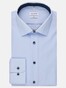 Seidensticker Uni Poplin Contrast Shirt Pastel Blue