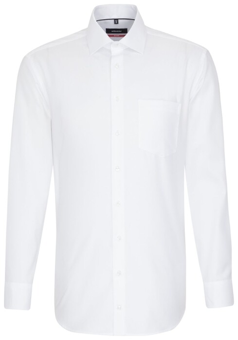 Seidensticker Uni Sleeve 7 Overhemd Wit
