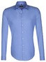 Seidensticker Uni Slim Business Kent Shirt Deep Intense Blue