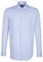 Seidensticker Uni Spread Kent Overhemd Aqua Blue