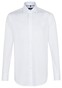 Seidensticker Uni Spread Kent Overhemd Wit