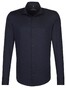 Seidensticker Uni Spread Kent Shirt Black