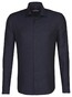 Seidensticker Uni Spread Kent Shirt Dark Blue Extra Melange