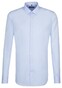 Seidensticker X-Slim Uni Sleeve 7 Shirt Aqua Blue