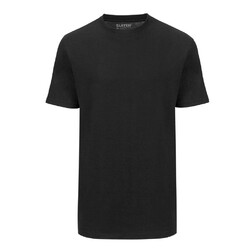 Slater Basic 2-pack T-shirt Round-Neck T-Shirt Black