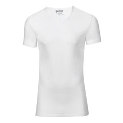 Slater Stretch 2-pack T-shirt V-neck T-Shirt Wit