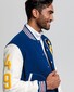 The Gant Spring Varsity Jacket Diep Blauw