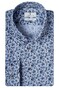 Thomas Maine Bari Cutaway Denim Flower by Leggiuno Shirt Navy