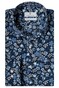 Thomas Maine Bari Cutaway Flower Pattern by Liberty Shirt Navy