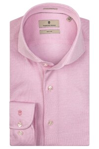 Thomas Maine Bari Cutaway Knitted Piqué Overhemd Licht Roze