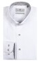 Thomas Maine Bari Cutaway Twill Uni Contrast Shirt White-Soft Grey