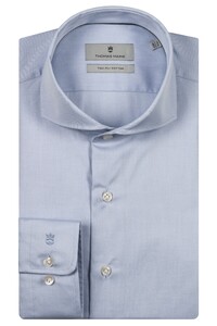 Thomas Maine Bari Cutaway Two-Ply Non-Iron Pin Point Overhemd Licht Blauw