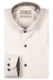 Thomas Maine Bari Cutaway Two-Ply Twill Contrast Pied-de-Poule Shirt White-Grey