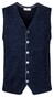 Thomas Maine Buttons Milano Knit Structure Merino Gilet Navy