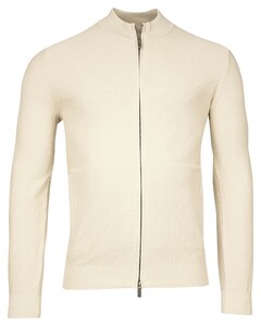 Thomas Maine Cardigan Full Two-Way Zip Structure Knit Piqué Garment Dye Vest Kitt