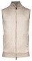 Thomas Maine Cardigan Zip No Sleeve Double Knit Inner Cotton Layer Vest Kitt