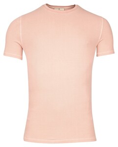 Thomas Maine Crew Neck Chest Pocket Pigment Dyed T-Shirt Old Rose