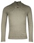 Thomas Maine Half Zip Round Knit Cashmere Wool Blend Pullover Light Green