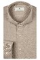 Thomas Maine Hyper Stretch Bari Cutaway Shirt Brown