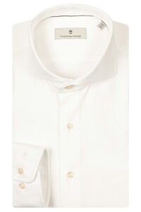 Thomas Maine Hyper Stretch Bari Cutaway Shirt White