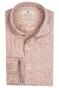 Thomas Maine Linen Herringbone Shirt Sand