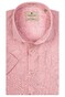 Thomas Maine Linnen Melange Modern Kent Overhemd Licht Roze