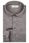 Thomas Maine Long Sleeve Merino Wool Jersey Poloshirt Mid Grey