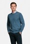 Thomas Maine Merino Crew Neck Single Knit Pullover Storm Sky