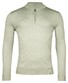 Thomas Maine Merino Half Zip Single Knit Pullover Light Green