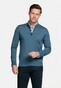 Thomas Maine Merino Half Zip Single Knit Pullover Storm Sky