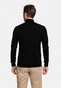 Thomas Maine Merino Wool Rollneck Single Knit Pullover Black