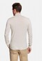 Thomas Maine Merino Wool Rollneck Single Knit Pullover Ecru Melange