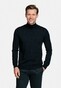 Thomas Maine Merino Wool Rollneck Single Knit Pullover Navy